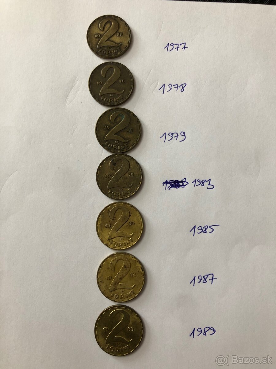 Mince (1894-1986/1,2,10 Fillér) - 18