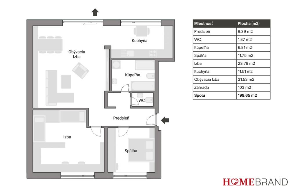 3-IZBOVÝ BYT SO ZÁHRADOU A NÍZKYMI NÁKLADMI – NOVOSTAVBA VIL - 18