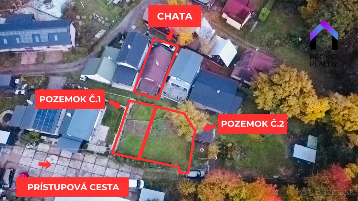 Chata + stavebné pozemky pri Vinianskom jazere, obec Vinné. - 18