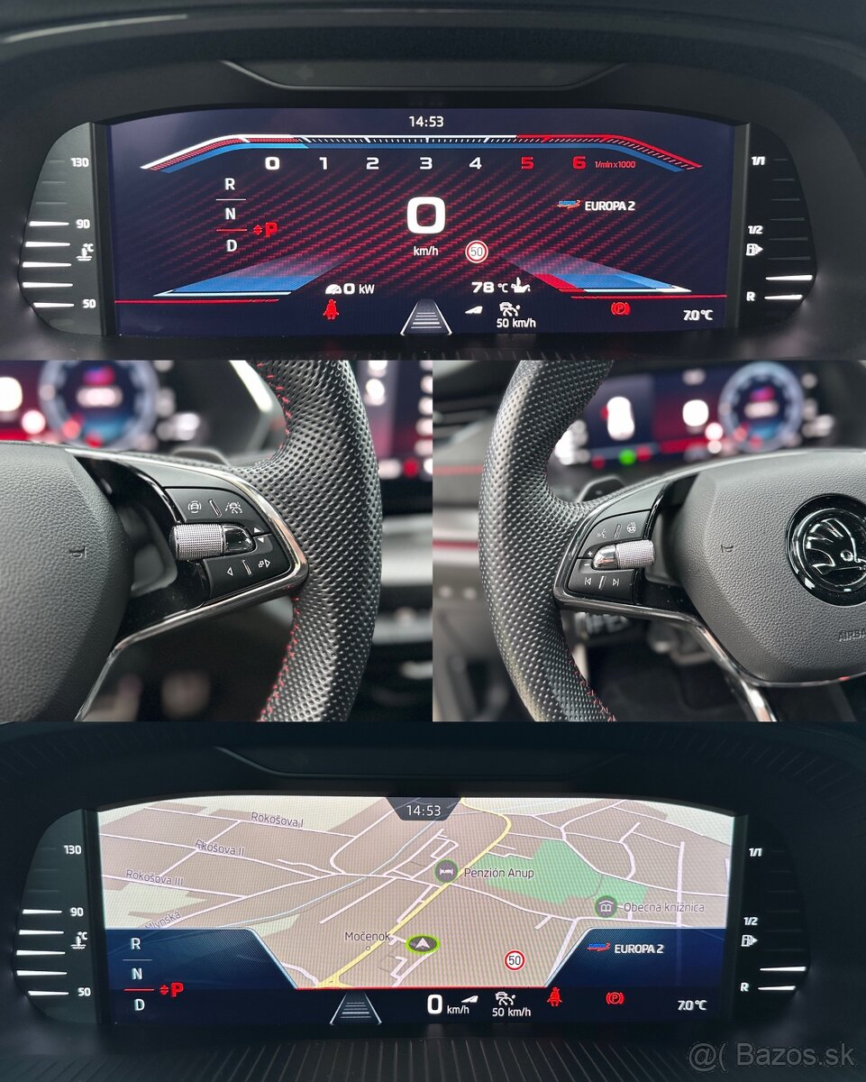 Škoda Octavia 4 Rs 2022 147kw Head-Up/Virtual/Matrix/Dcc - 18