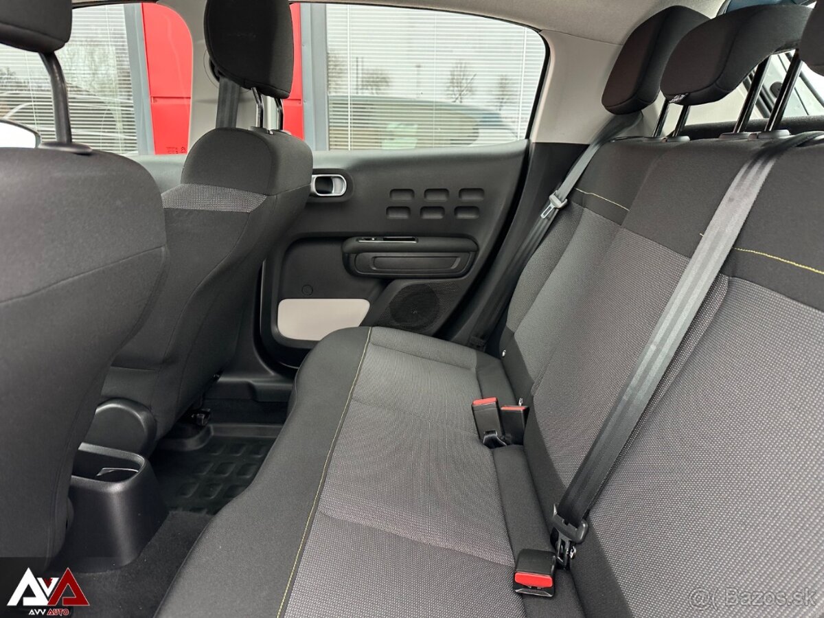 Citroën C3 1.2 PureTech S&S Shine, 89 090km, Smart Key, SR - 18