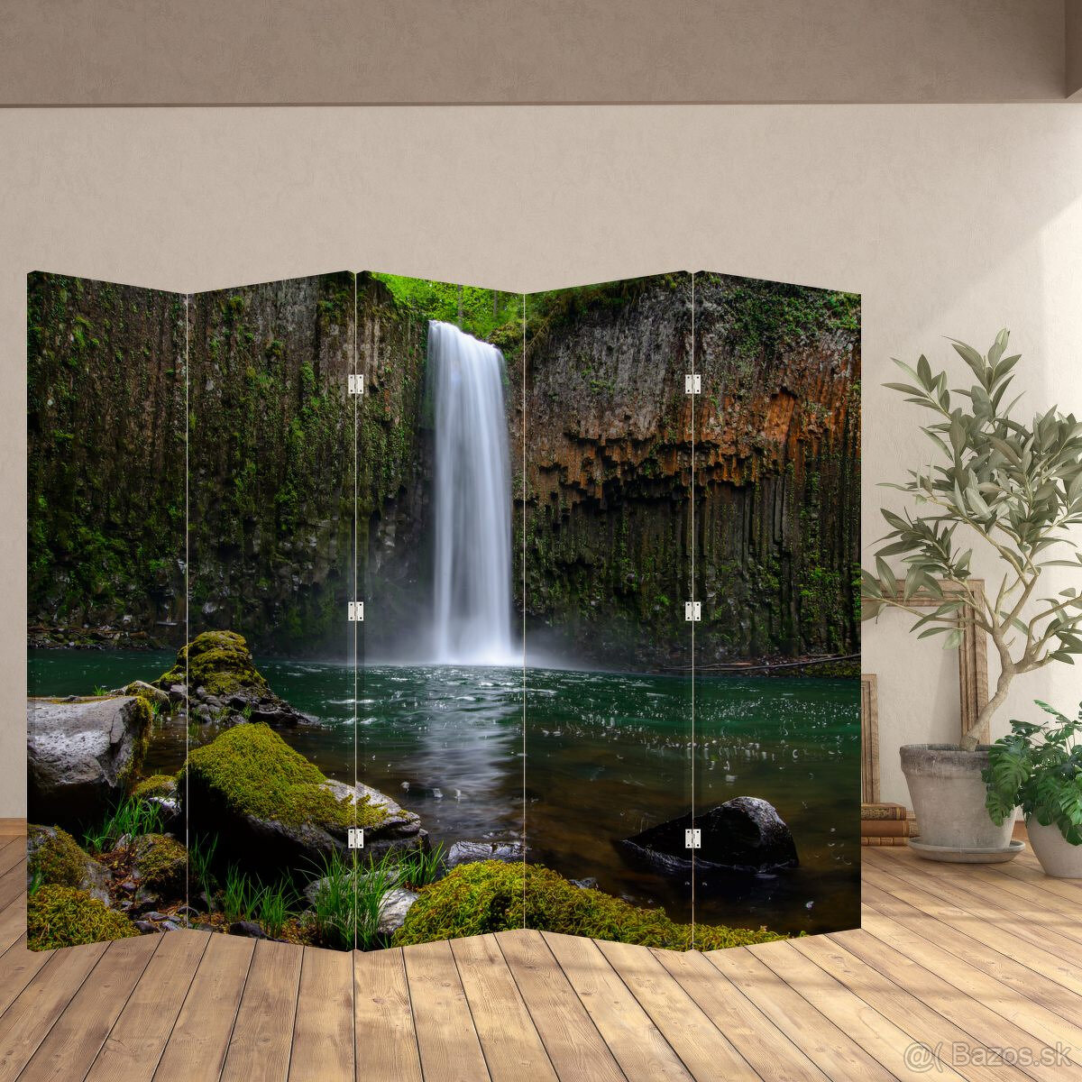 Paraván Vodopád, 5 dielny, 210x170cm - 18
