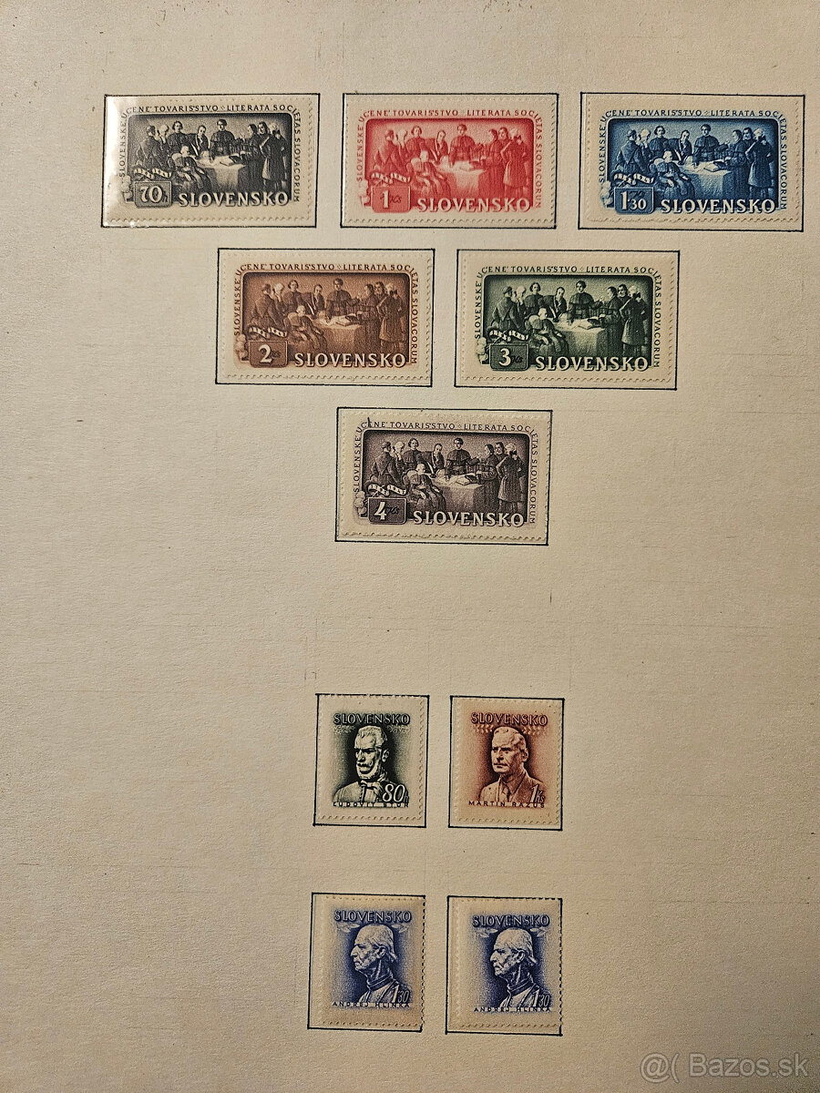 poštové známky Slovenský štát - 18