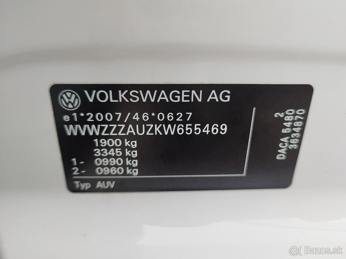 VW Volkswagen Golf Sportsvan 1.5 TSI Highline, r.v.: 2019 - 18