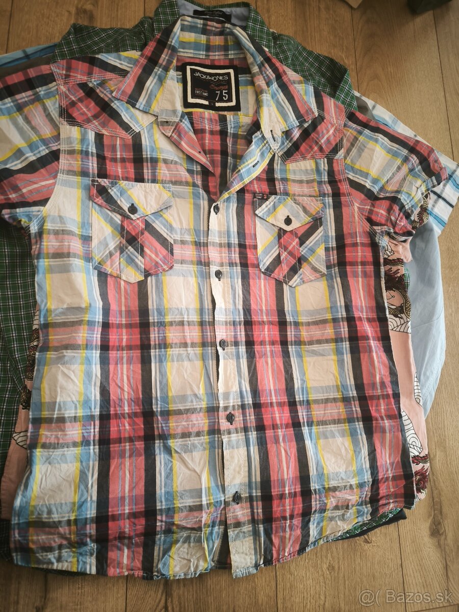 Predám pánske košele tričká - 18