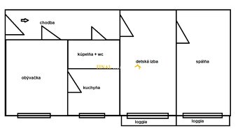 Predaj 3 izbový byt staré sídlisko, Prievidza - 18