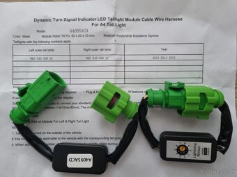 LED Moduly zadné dynamické smerovky Audi led modul - 18