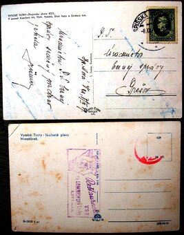 staré pohľadnice miest, blahoprajné pohľadnice,.... - 18