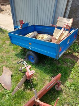 Prívesný vozík tera vari agzat malotraktor štvorkolka - 18
