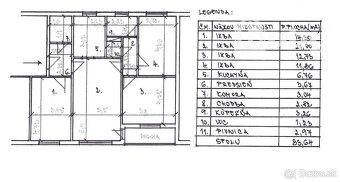 Na predaj 4 izbový byt 84 m2 v Martine (video), časť Priekop - 18