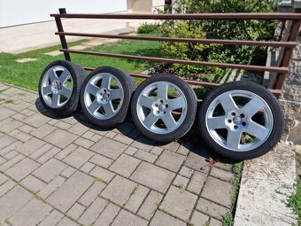 Audi R16 disky 7J ET31 + pneu 205/45 r16 - 18