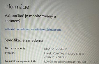Notebook Dell Latitude E7470 + nabijacka - 18