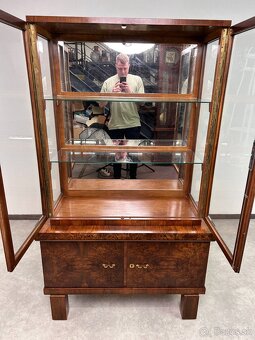 Starožitná vitrína/knižnica - 18