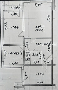 REZERVOVANÝ, 3 i. Ťahanovce, Helsinská, 71,5 m2, OV, LO - 18