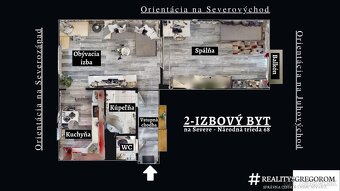 Rekonštruovaný 2-izb. tehlový byt s balkónom na Mieri – NT - 18