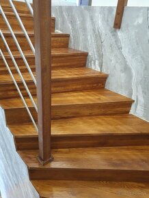 Drevené schody - výroba a montáž (BUK a DUB) - 18