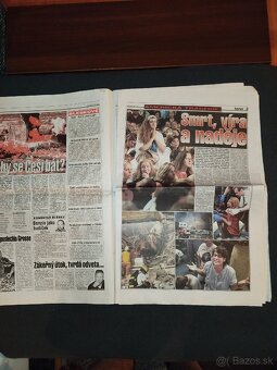 Utok na Ameriku,stare noviny - 18