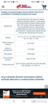 SPOJKY Fabia 1, Octavia1 - 18