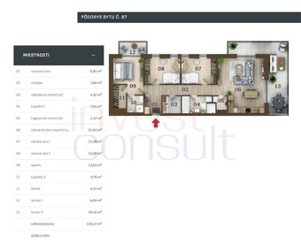 2333 NA PREDAJ EXKLUZÍVNE ŠTVORIZBOVÉ BYTY - 18