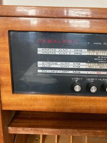 Tesla Vintage Radio a gramofon model Cabalero 1130A - 18