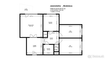 3 izbový byt s balkónom v príjemnom a pokojnom prostredí - 18