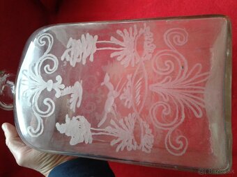 Stare sklenene fukane flase - 18