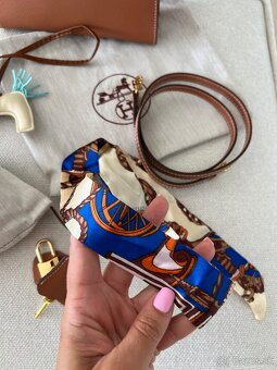 Hermes kelly mini kabelka hnedá - 18