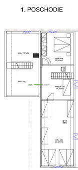 Predaj chalupa, 134 m2, pozemok 446 m2, Važec, ul. Vyšná - 18