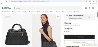 Kabelka Guess Emera 4G logo - 18