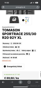 5x112 8.5j et30 r20 255/30r20 - 18