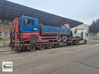 ⚡ Preprava strojov, podvalníkom + 18 ton. naviják ‼️ - 18