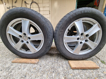 Alu disky Dezent 5x114,3 7Jx17 ET50 + zimné pneu 225/60 R17 - 18