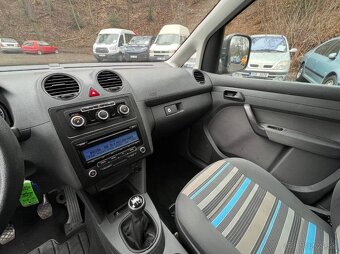 VW Caddy 1.2 TSI 77 kW 2x šoupačky 2011 klima serviska - 18