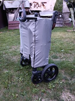 Skladací vozík FUXTEC CTL-900-G v šedej farbe (zánovný) - 18