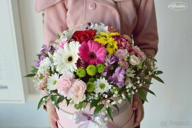 Gratulačné kytice, kvetinové boxy na donášku ❤ - 18