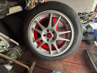 Predám na alfu Romeo pneumatiky obuté na elektrónoch r17 - 18