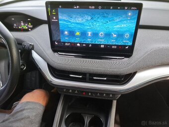 Škoda Enyaq iV 60,modrá RS metalíza,132kW,kamera,2021-tka - 18
