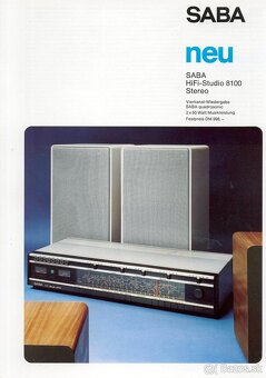 SABA HiFi-Studio 8100 vintage TOP  - 18