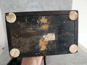 Starožitný švédský dvouklikový telefon z roku 1920-30 - 18