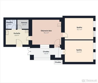 Vidiecky 3-izbový rodinný dom s letnou kuchyňou a dielňami – - 18