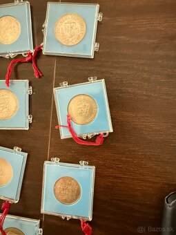 strieborne mince prof - 18