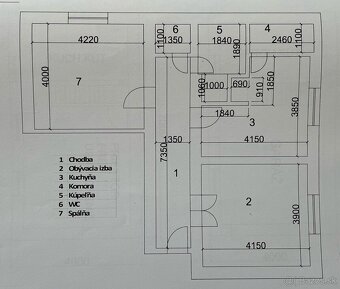 Predaj byt Bytča 2+1 62m2 +garsónka 35m2 +garáž 21m2 +terasa - 18