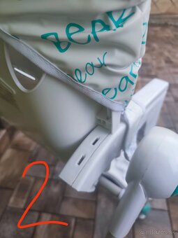 Detská jedálenská stolička Zopa Monti - Menthol Mint - 18