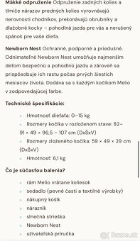 Cybex melio Carbon - 18