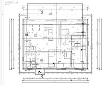 PNORF - 4i bungalov, 106,20 m2, pozemok 523 m2, Špačince - 18