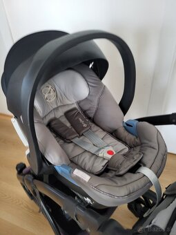 Kočík Noordi Fjordi + vajíčko Cybex Aton 5 - 18