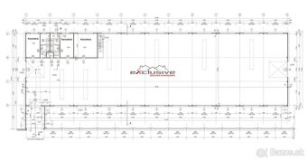 VÝROBNÁ A SKLADOVACIA HALA, POZEMOK 3300 M2, UL.JILEMNICKÉHO - 18