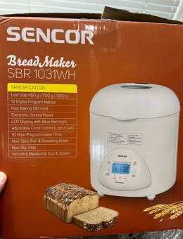 Domáca pekáreň chleba Sencor SBR 1031WH - 18