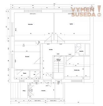 VYMEŇ SUSEDA - VÝNIMOČNÝ 4 IZB. RD S VLASTNÝM PARKOM 1.614m - 18