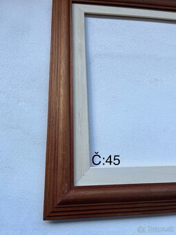 Krásne kvalitné starožitné rámy na obrazy - 18